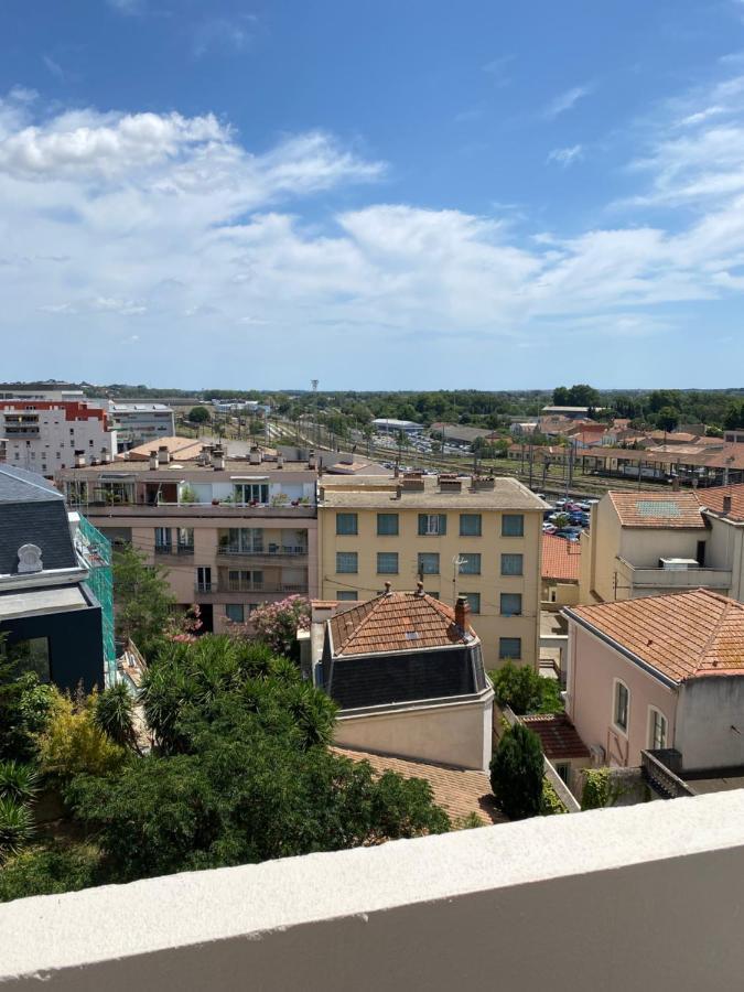 Appt T2 Proche Gare De Beziers Impasse Fay Apartment ภายนอก รูปภาพ